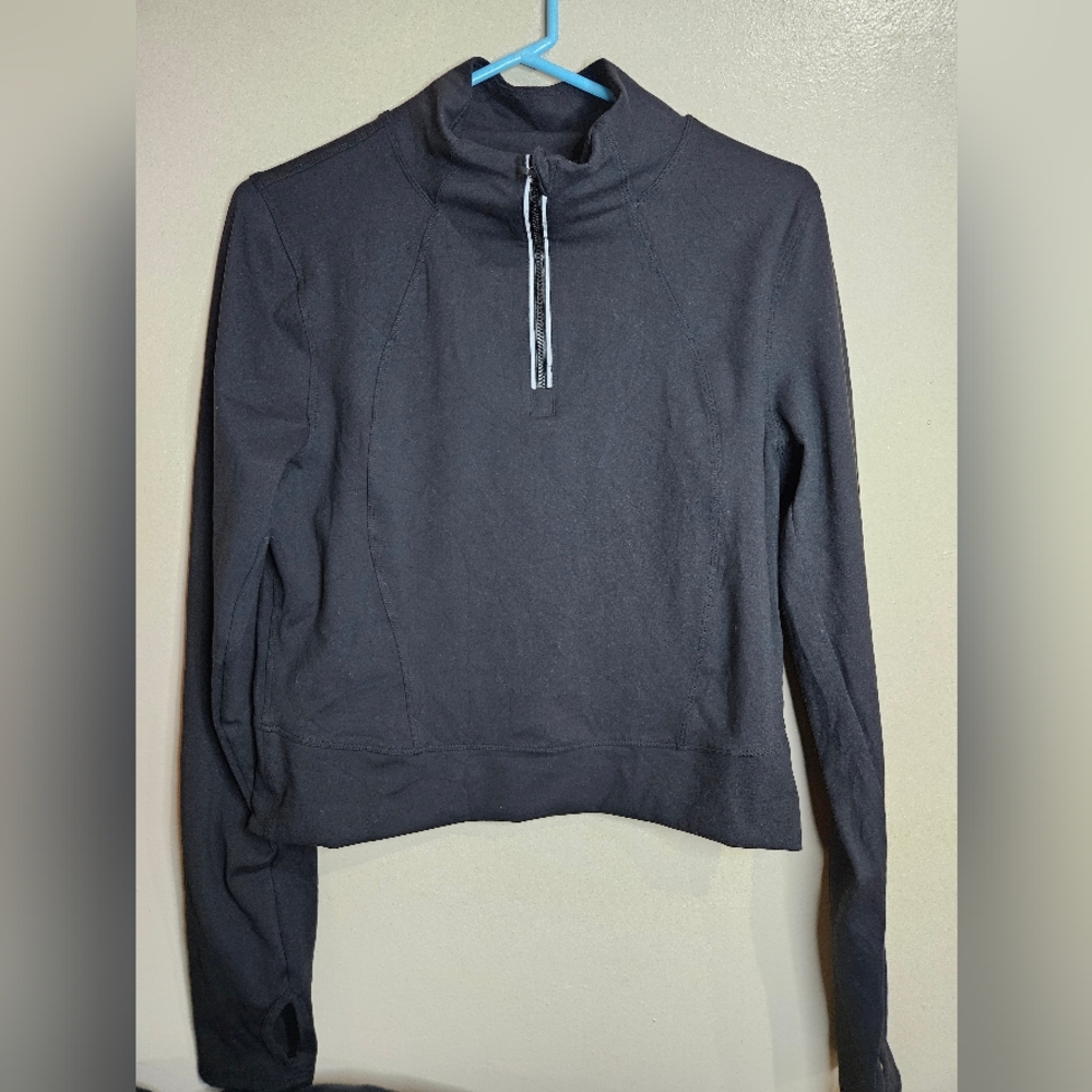 90 Degree By Reflex Black Half-Zip Jacket